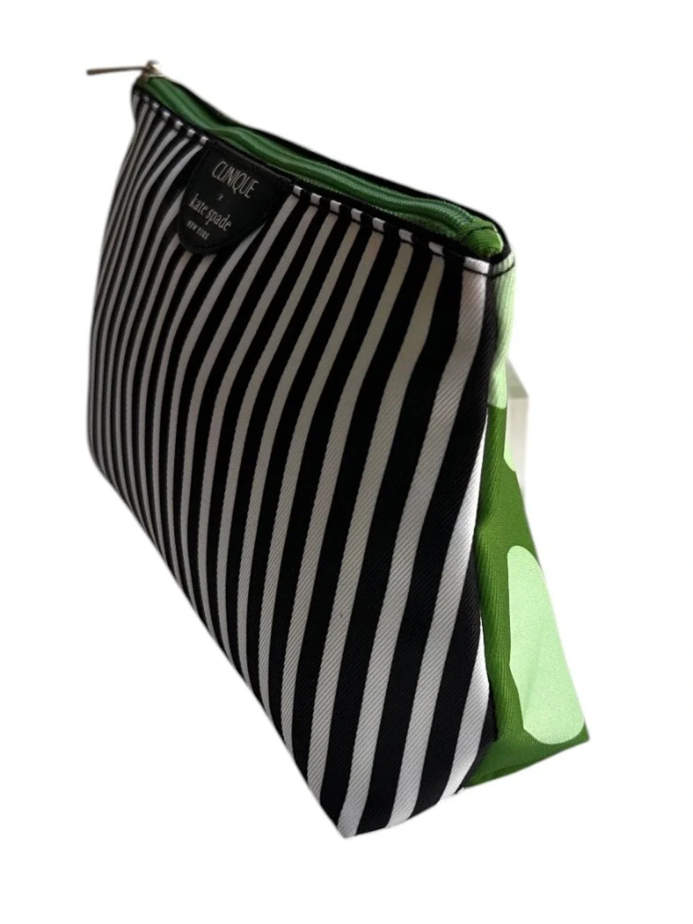 Kate Spade for Clinique Striped & Polka Dot Cosmetic Case